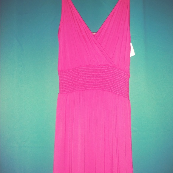West Kei Dresses & Skirts - Hot pink maxi dress sz XS.  NWOT